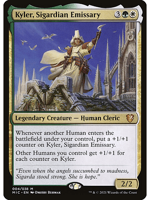 Kyler, Sigardian Emissary (foil) | Inglés | NM | MIC