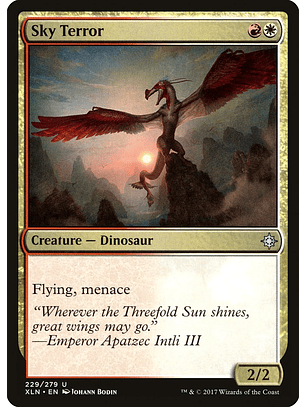 Sky Terror (foil) | Español | NM | XLN