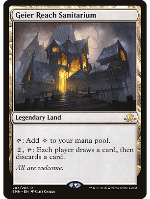 Geier Reach Sanitarium | Inglés | NM | EMN