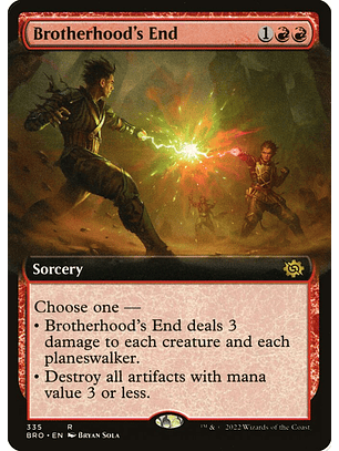 Brotherhood's End (Extended Art) | Inglés | NM | BRO