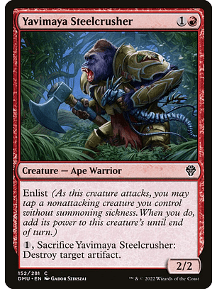 Yavimaya Steelcrusher | Español | NM | DMU