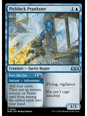 Picklock Prankster // Free the Fae | Inglés | NM | WOE