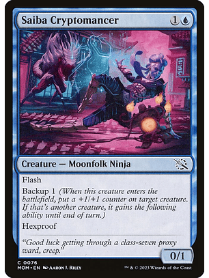Saiba Cryptomancer (foil) | Español | NM | MOM