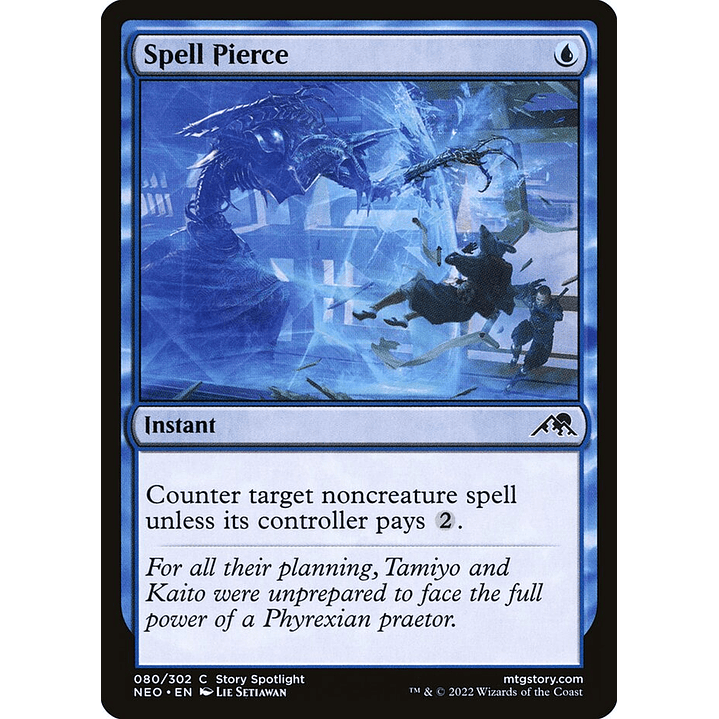 Spell Pierce | Español | NM | NEO 1