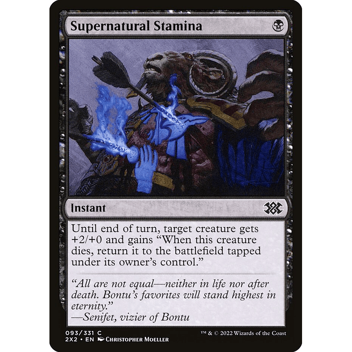 Supernatural Stamina (foil) | Inglés | NM | 2X2 1