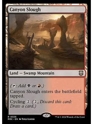 Canyon Slough | Inglés | NM | M3C