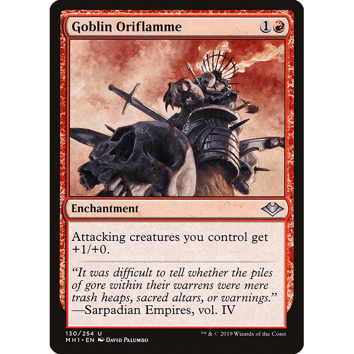 Goblin Oriflamme | Español | NM | MH1 1