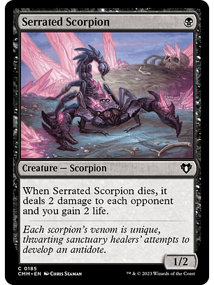 Serrated Scorpion (foil) | Inglés | NM | CMM