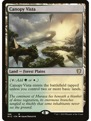 Canopy Vista | Inglés | NM | MIC