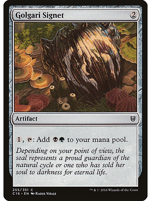Golgari Signet | Inglés | NM | C16