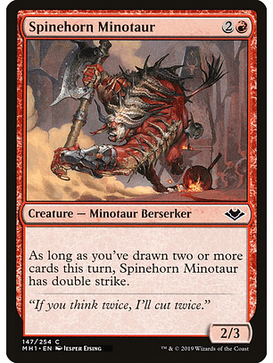 Spinehorn Minotaur | Español | NM | MH1