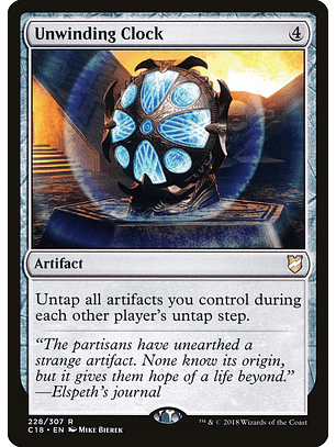 Unwinding Clock | Español | NM | C18