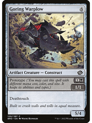 Goring Warplow (foil) | Inglés | NM | BRO