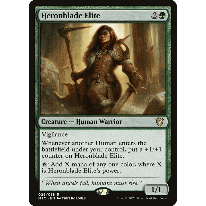 Heronblade Elite | Inglés | NM | MIC 1