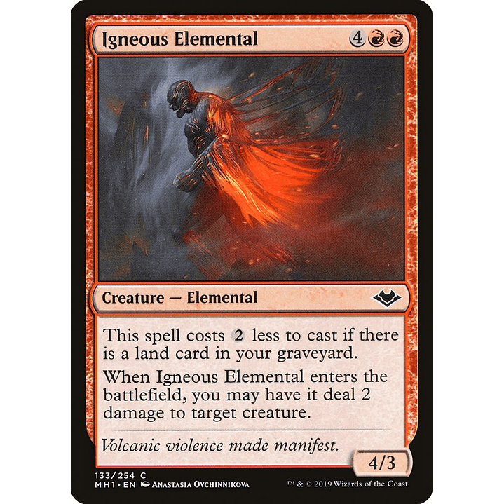 Igneous Elemental | Español | NM | MH1 1