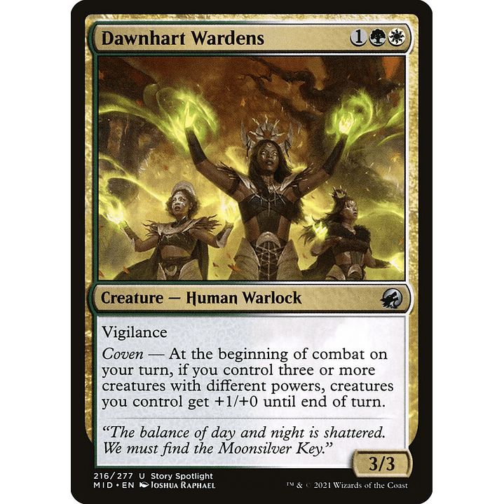 Dawnhart Wardens | Inglés | NM | MID 1