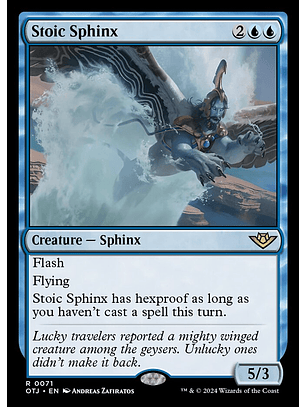 Stoic Sphinx | Inglés | NM | OTJ