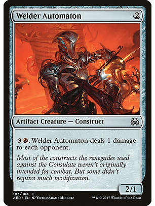 Welder Automaton (foil) | Español | NM | AER