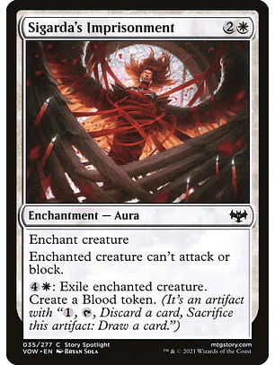 Sigarda's Imprisonment (foil) | Inglés | NM | VOW