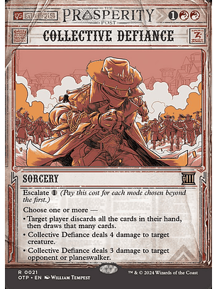 Collective Defiance (Showcase) | Inglés | NM | OTP
