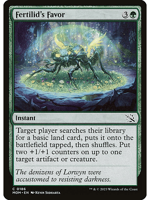 Fertilid's Favor (foil) | Inglés | NM | MOM