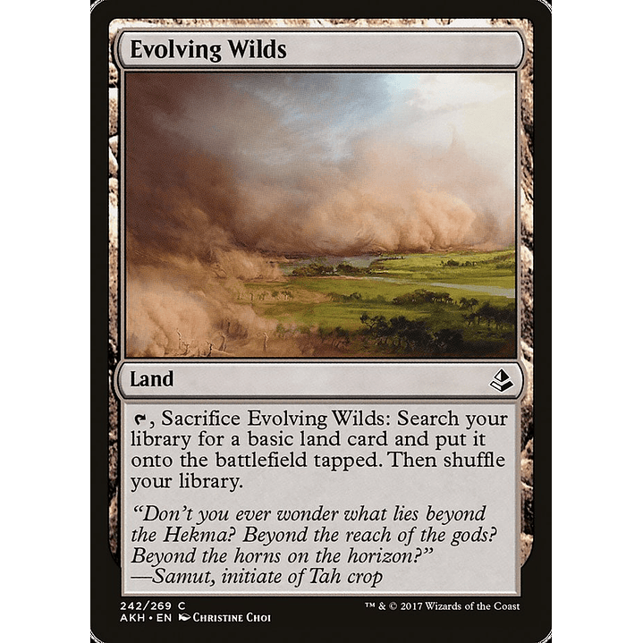 Evolving Wilds | Español | NM | AKH 1