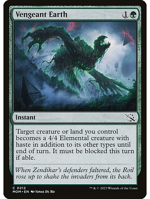 Vengeant Earth (foil) | Inglés | NM | MOM