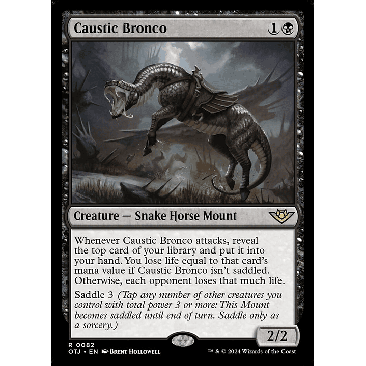 Caustic Bronco | Inglés | NM | OTJ 1