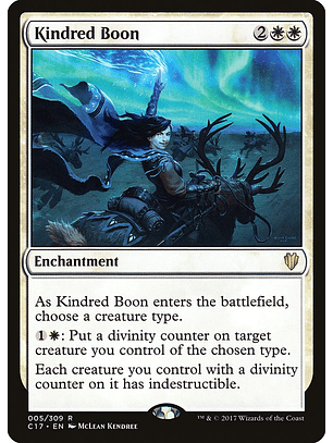 Kindred Boon | Español | NM | C17