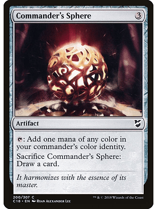 Commander's Sphere | Español | NM | C18