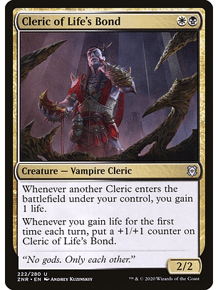 Cleric of Life's Bond | Inglés | NM | ZNR
