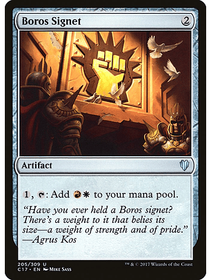 Boros Signet | Español | NM | C17