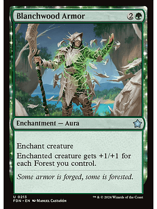 Blanchwood Armor | Inglés | NM | FDN