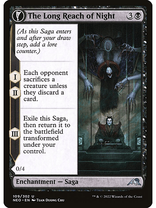 The Long Reach of Night // Animus of Night's Reach | Japonés | NM | NEO