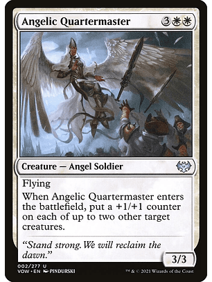 Angelic Quartermaster (foil) | Inglés | NM | VOW