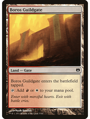 Boros Guildgate | Inglés | NM | DDL
