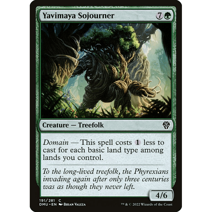 Yavimaya Sojourner (foil) | Español | NM | DMU 1