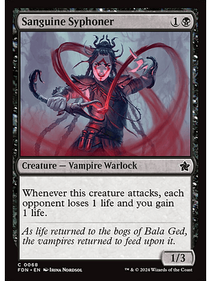 Sanguine Syphoner | Inglés | NM | FDN