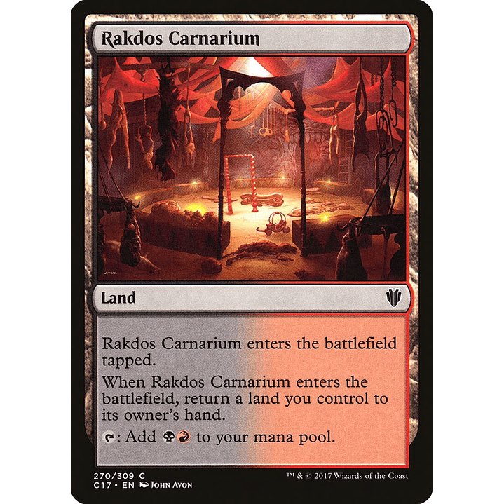 Rakdos Carnarium | Español | NM | C17 1
