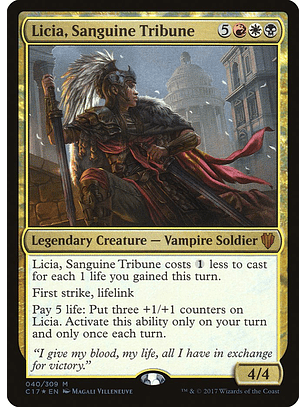 Licia, Sanguine Tribune (foil) | Español | NM | C17