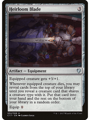 Heirloom Blade | Español | NM | C17