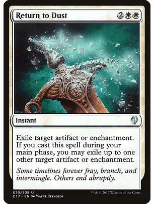 Return to Dust | Español | NM | C17