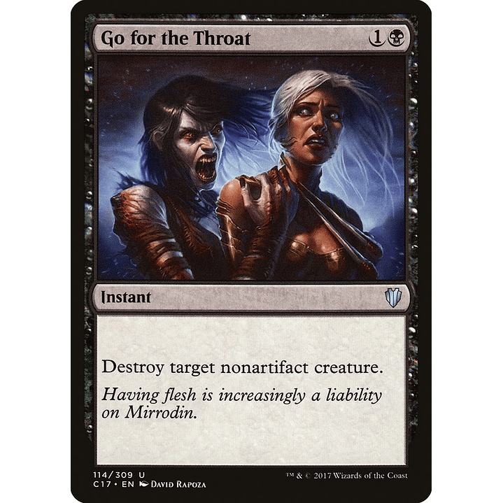 Go for the Throat | Español | NM | C17 1