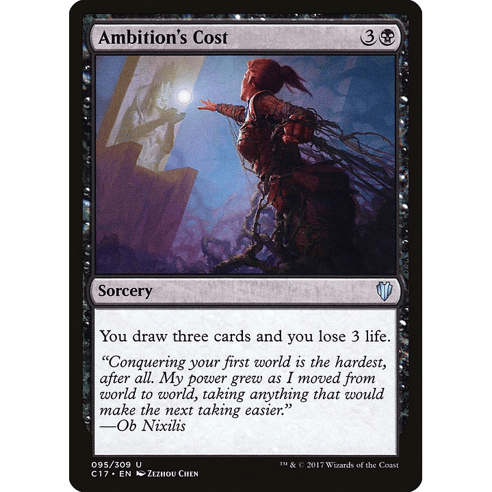 Ambition's Cost | Español | NM | C17 1