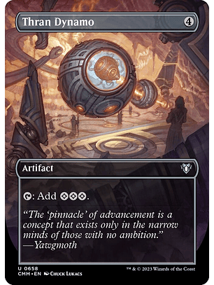 Thran Dynamo (Borderless foil) | Inglés | NM | CMM