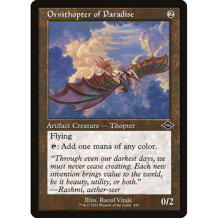 Ornithopter of Paradise (Retro Frame) | Inglés | NM | MH2 1