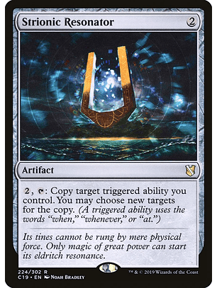 Strionic Resonator | Inglés | NM | C19