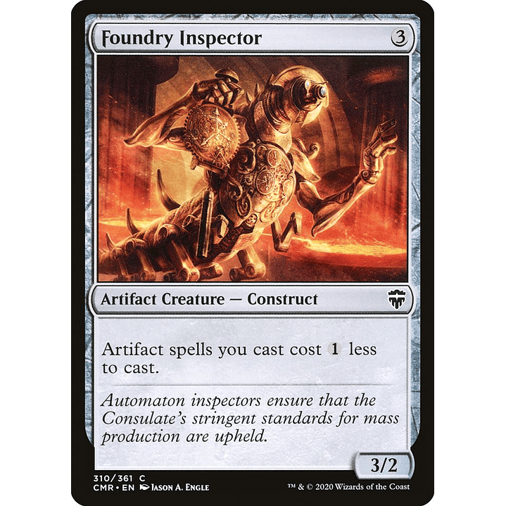 Foundry Inspector (foil) | Inglés | NM | CMR 1