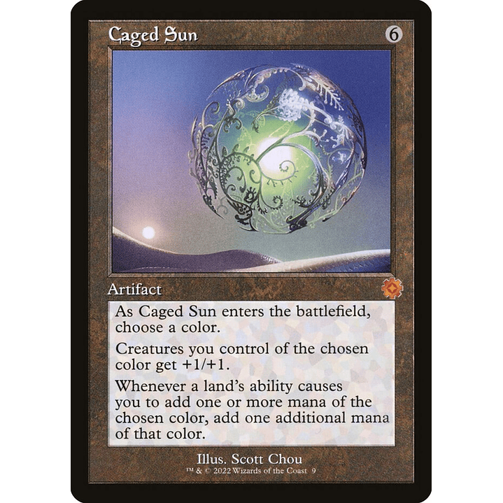 Caged Sun (Retro Frame) | Inglés | NM | BRR 1