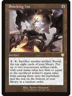 Smelting Vat (Retro Frame) | Inglés | NM | BRC